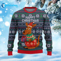 Happy Christmas Kangaroo Ugly Christmas Sweater