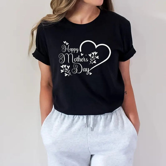 Happy Mother's Day Shirt, Happy Mother's Day Heart Shirt