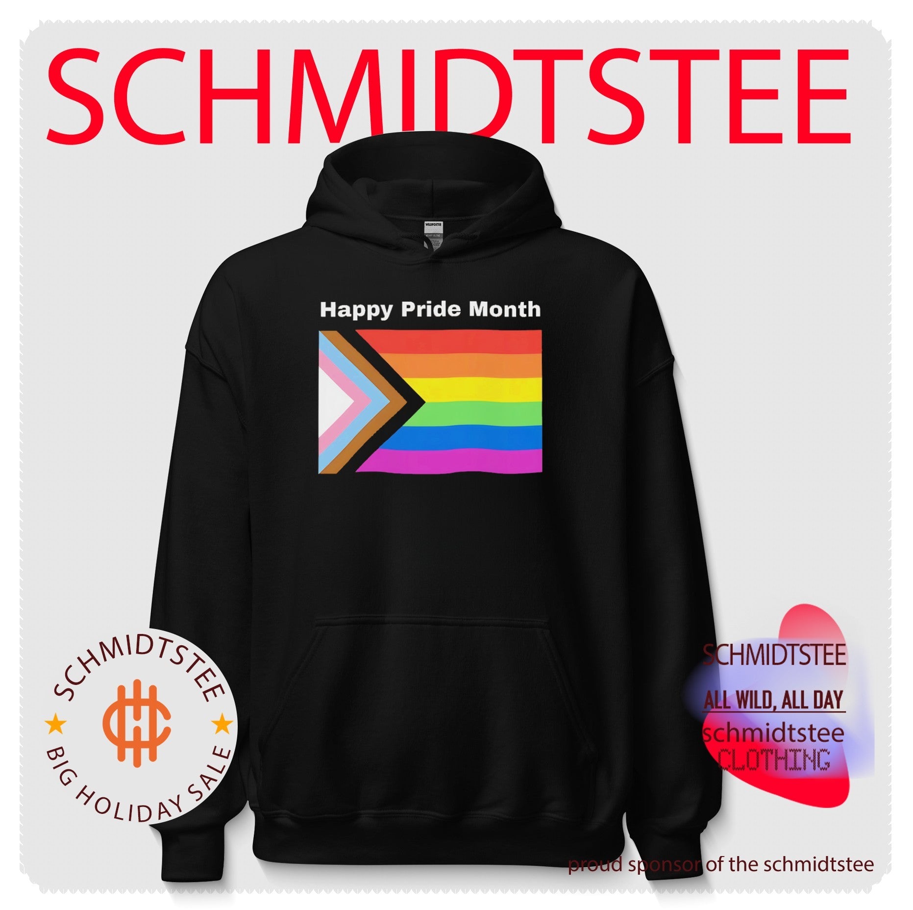 Happy Pride Month rainbow flag shirt