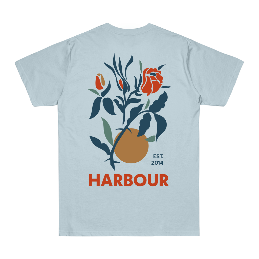 Harbour - Rose Tee Hoodie, Sweatshirt | CoreVibeTees.com (Image 1)
