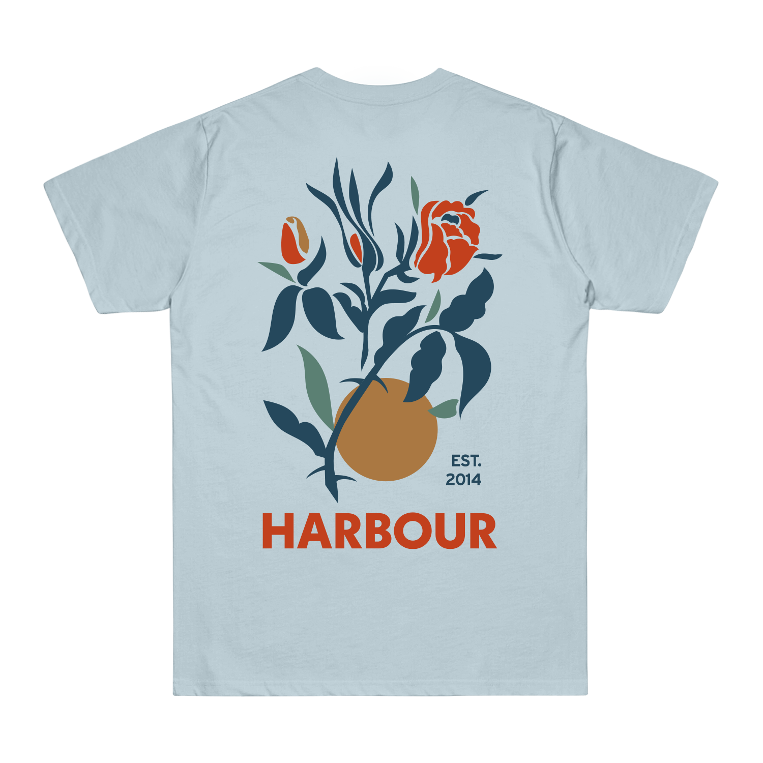 Harbour - Rose Tee Hoodie, Sweatshirt | CoreVibeTees.com (Image 1)