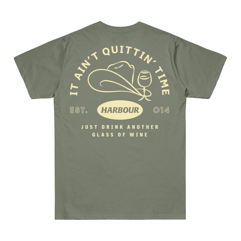 Harbour - Quittin Time Tee Hoodie, Sweatshirt | CoreVibeTees.com (Image 1)
