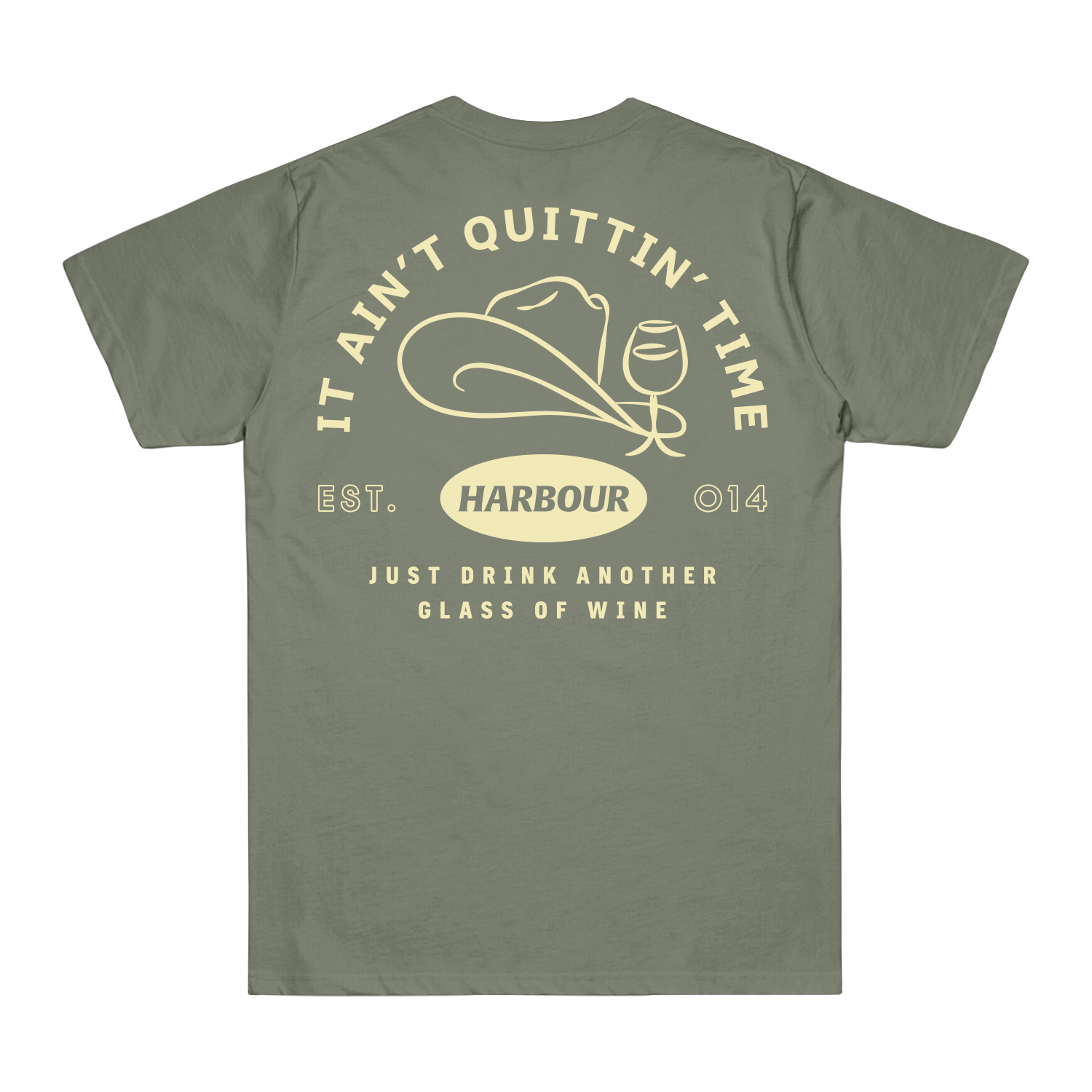 Harbour - Quittin Time Tee Hoodie, Sweatshirt | CoreVibeTees.com (Image 1)