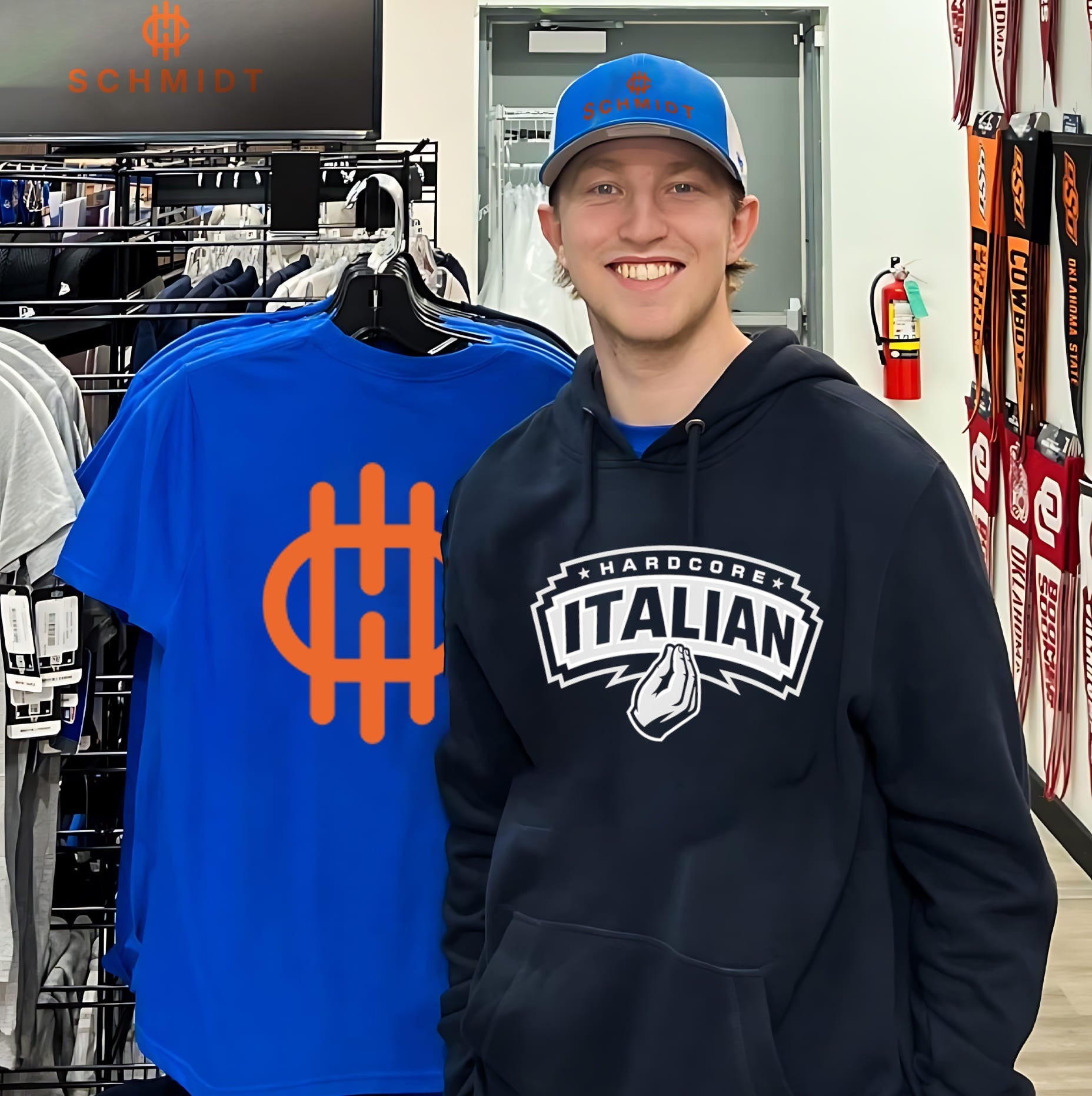 Hardcore Italian San Antonio Spurs logo shirt