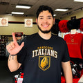 Hardcore Italians Vegas Golden Knights logo shirt