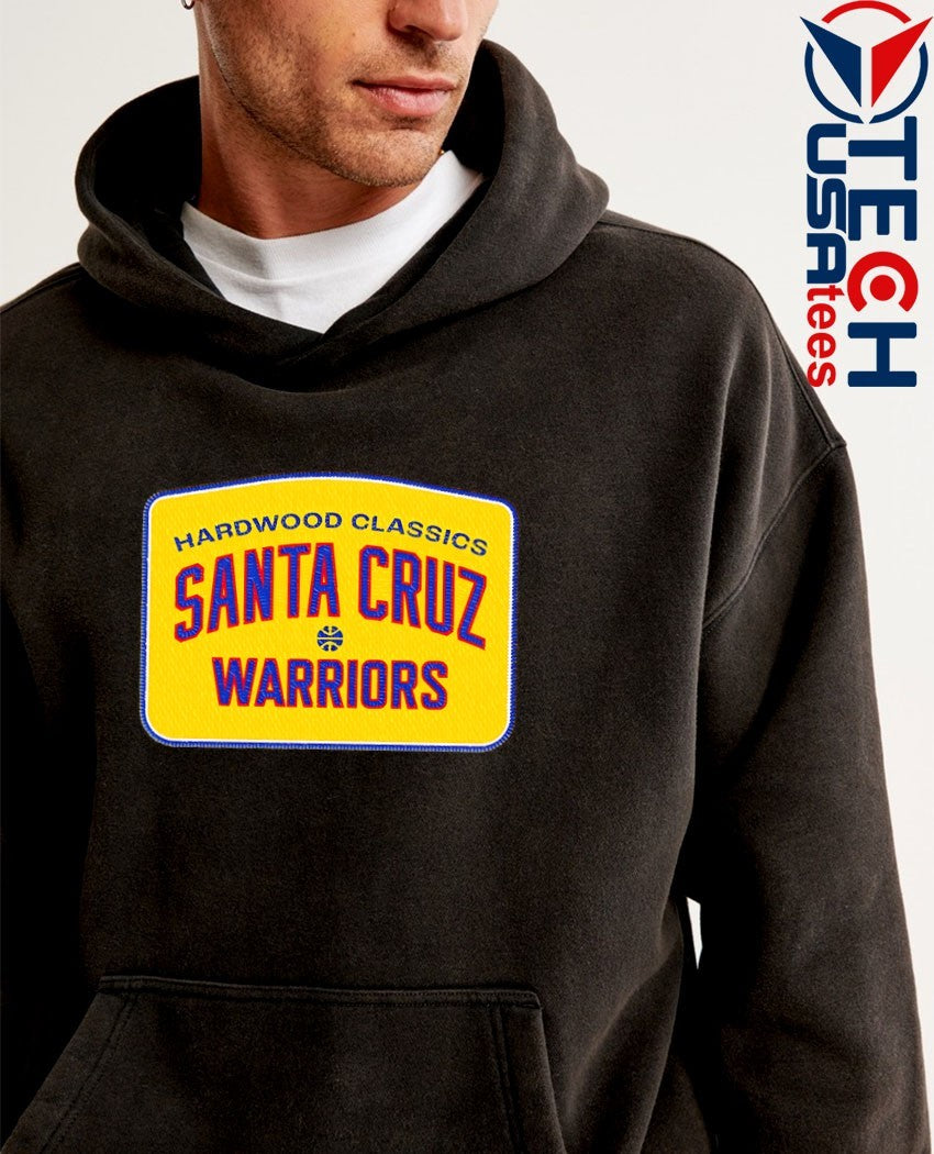 Hardwood Classics Santa Cruz Warriors logo shirt