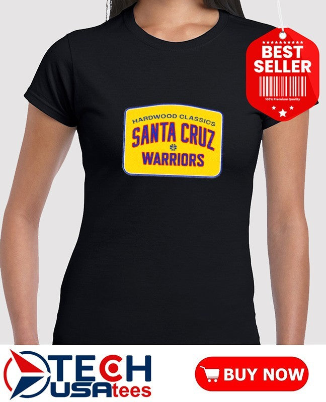 Hardwood Classics Santa Cruz Warriors logo shirt