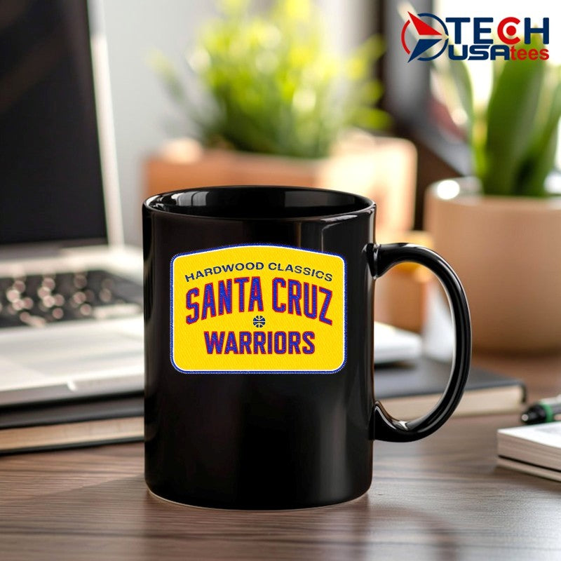 Hardwood Classics Santa Cruz Warriors logo shirt