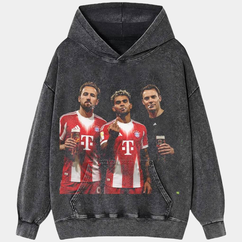 Harry Kane ＆ Manuel Neuer ＆ Luis Díaz Shirt