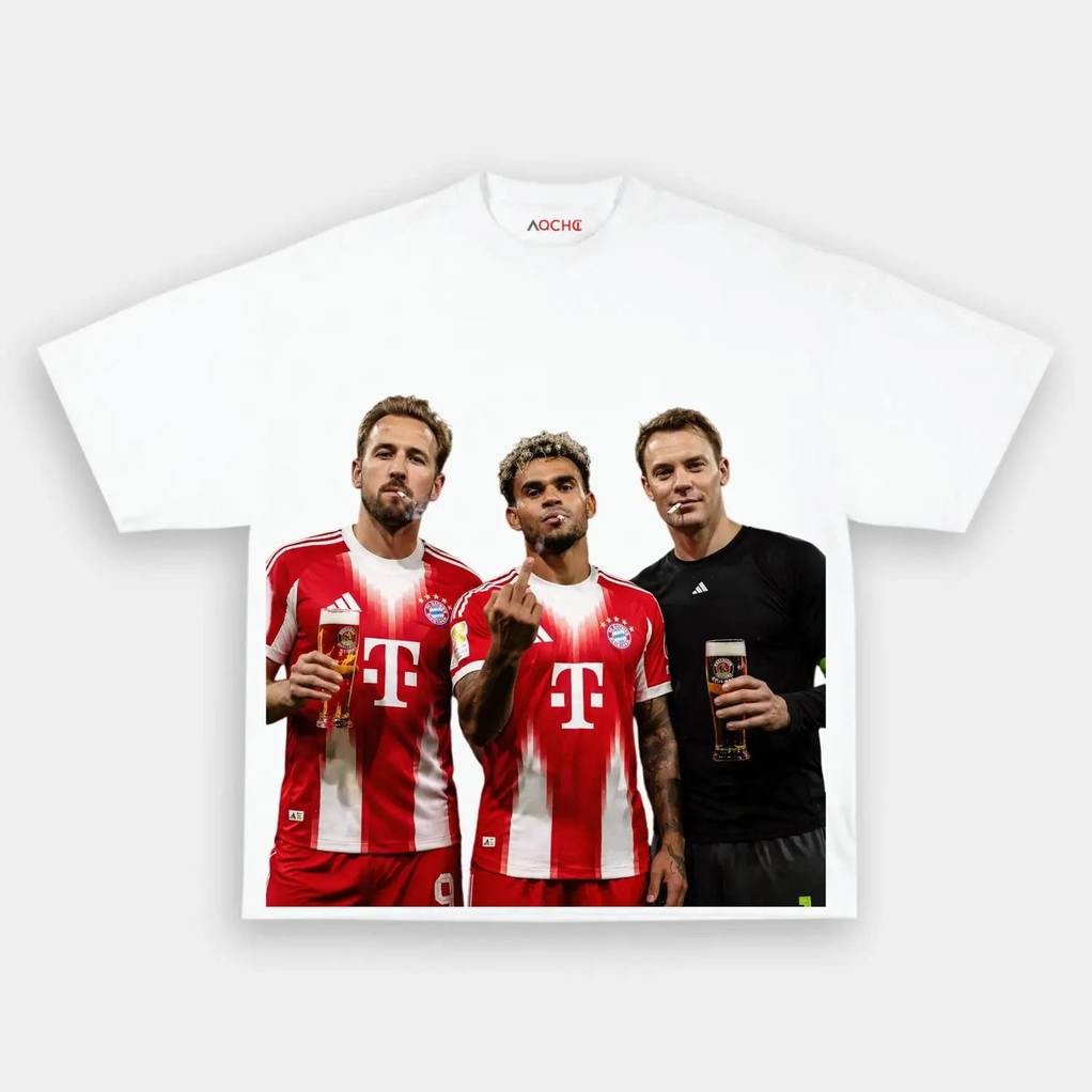 Harry Kane ＆ Manuel Neuer ＆ Luis Díaz Shirt