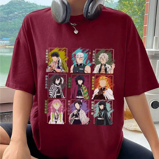 Hashira team Shirt, All of Hashira Sweatshirt Hoodie, Demon Slayer t-shirt, Kimetsu no Yaiba Shirt, Anime sweatshirt hoodie, Anime lover t-shirt Menswearstyle{n002}2