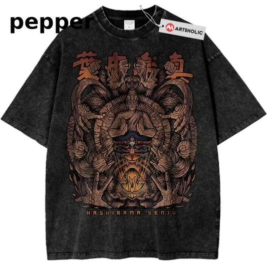 Hashirama Senju Shirt, Naruto Shirt, Anime Shirt, Vintage Tee Sweatshirt, Hoodie, Comfort Colors