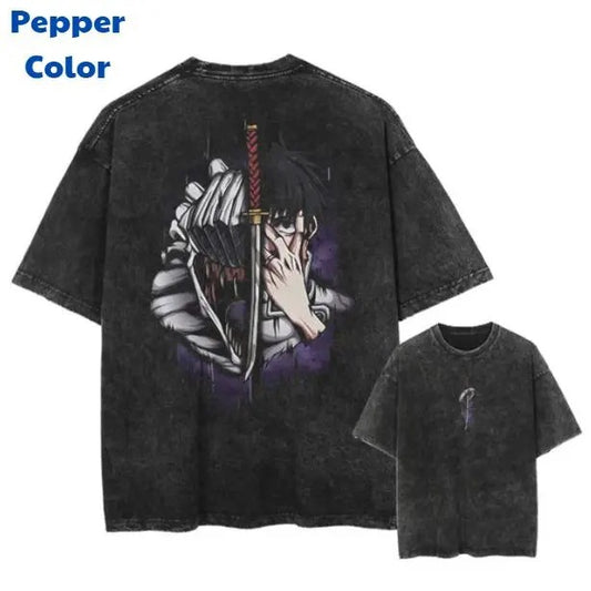 Haunted Yuta 2-Sided T-Shirt, Yuta Tee, JUJUTSU KAISEN Shirt, Anime Manga Shirt, Anime Graphic Tee, Y2k, Unisex T-Shirt, Gift For Men Women Womenswear Menswear Top Streetwear Sweatshirt, Hoodie, Comfort Colors
