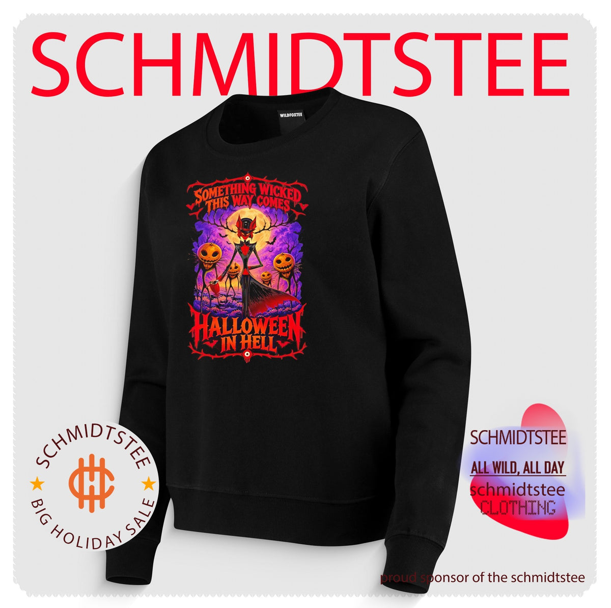 Hazbin Hotel something wicked this way comes Halloween in Hell shirt