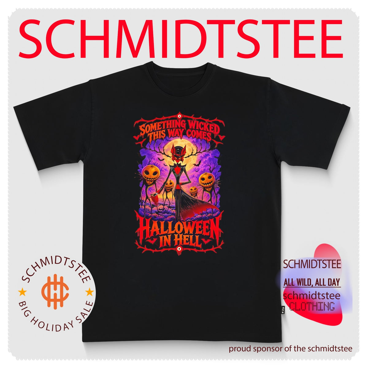 Hazbin Hotel something wicked this way comes Halloween in Hell shirt