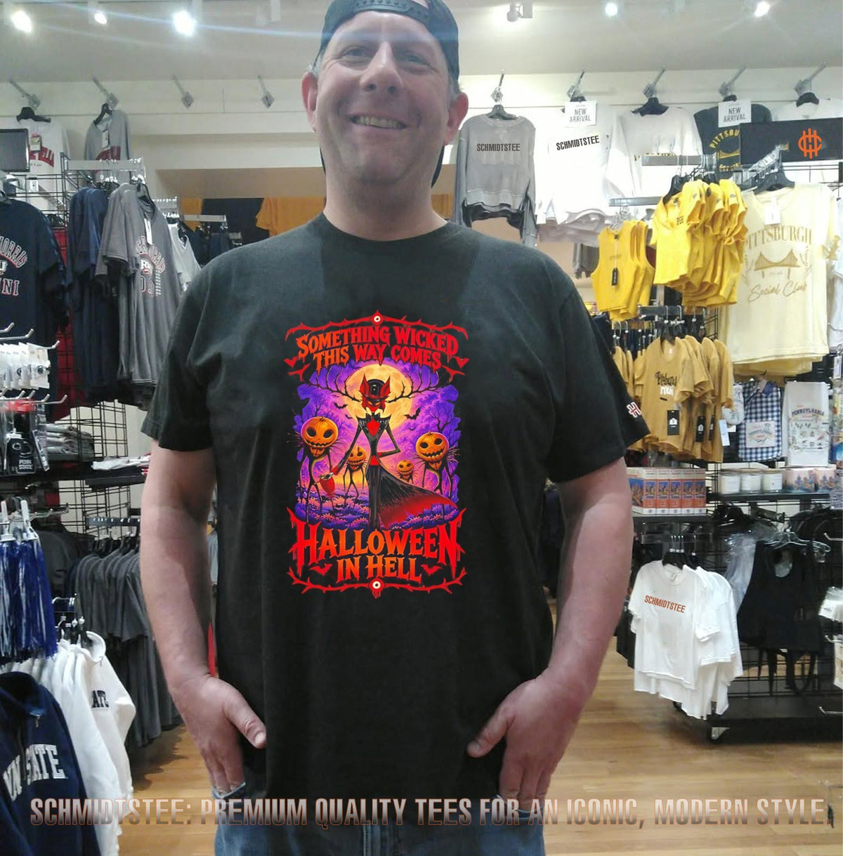 Hazbin Hotel something wicked this way comes Halloween in Hell shirt
