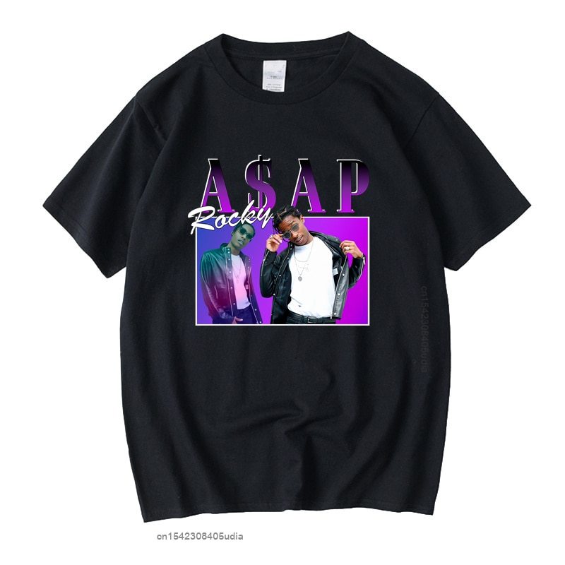 Asap Rocky Manga Vintage Unisex T shirt Hoodie, Sweatshirt | CoreVibeTees.com (Image 1)