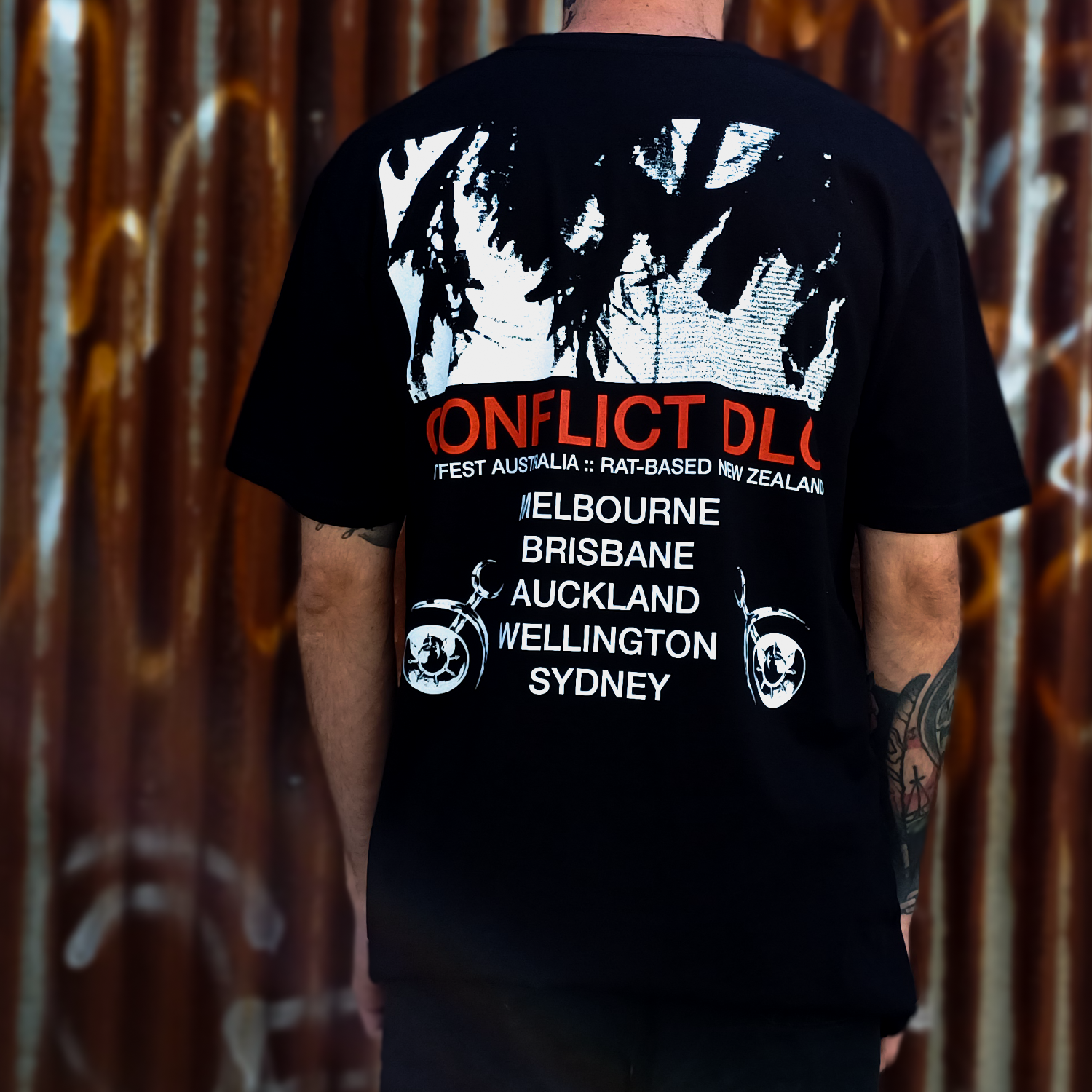 AUS Tour 2025 T-Shirt (Black) Style001 Hoodie, Sweatshirt | CoreVibeTees.com (Image 5)
