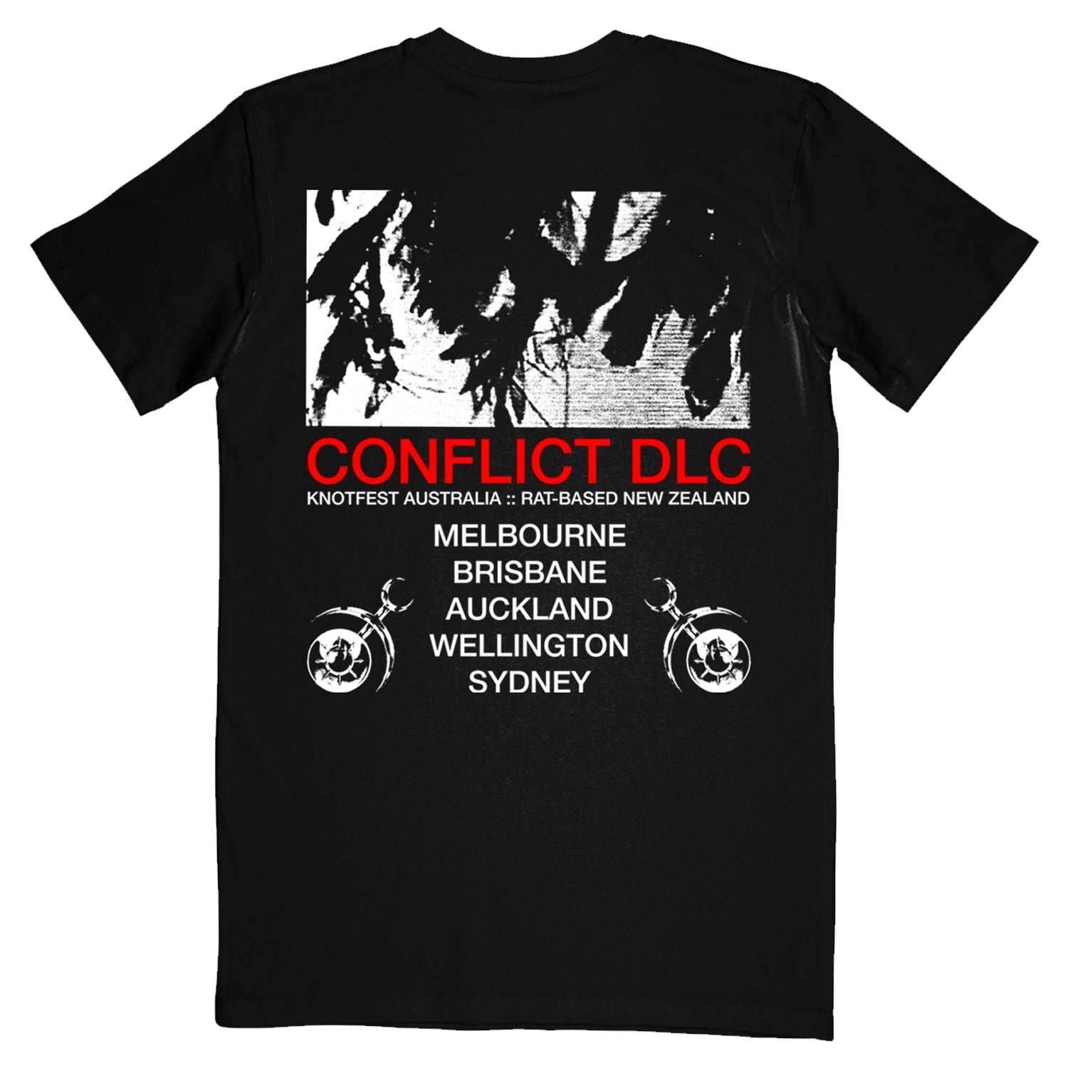 AUS Tour 2025 T-Shirt (Black) Style001 Hoodie, Sweatshirt | CoreVibeTees.com (Image 2)
