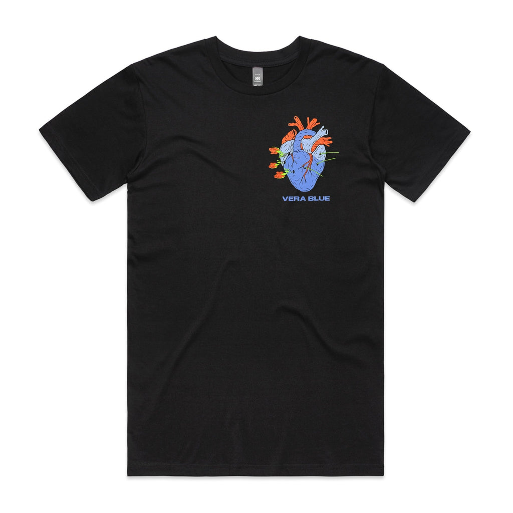 Heart T-shirt (Black) Hoodie, Sweatshirt | CoreVibeTees.com (Image 1)
