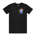 Heart T-shirt (Black) Hoodie, Sweatshirt | CoreVibeTees.com (Image 1)