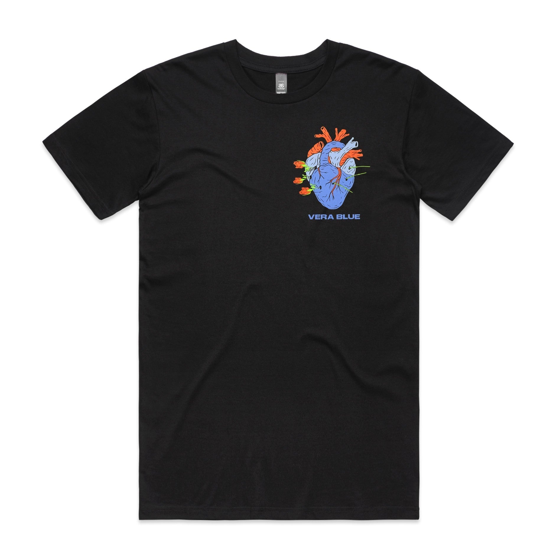 Heart T-shirt (Black) Hoodie, Sweatshirt | CoreVibeTees.com (Image 1)