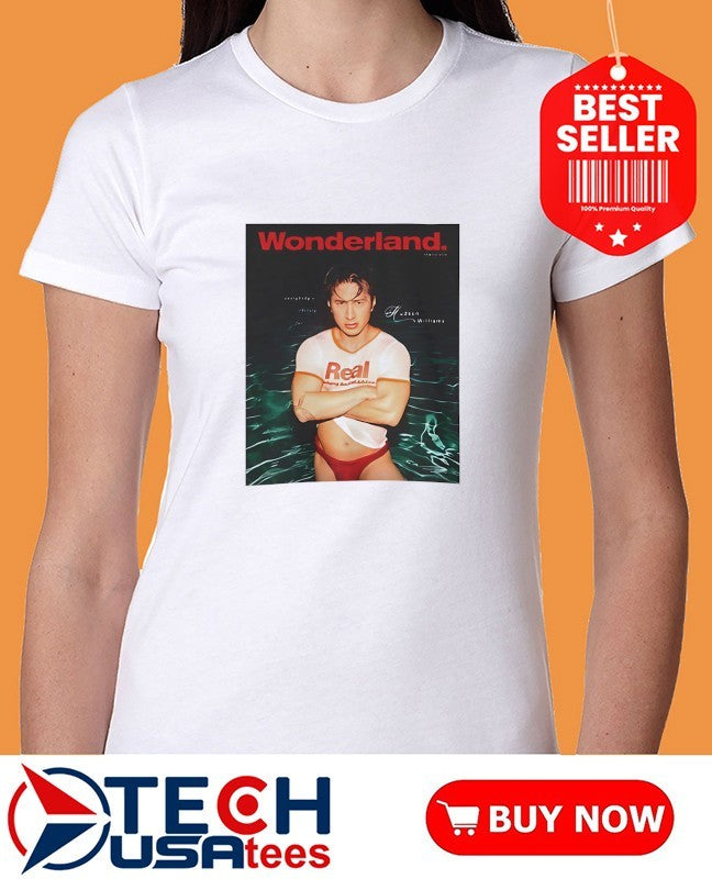 Heated Rivalry Hudson Williams Wonderland Magazine Spring 2026 cover shirt