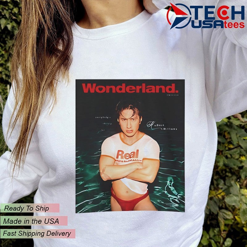 Heated Rivalry Hudson Williams Wonderland Magazine Spring 2026 cover shirt