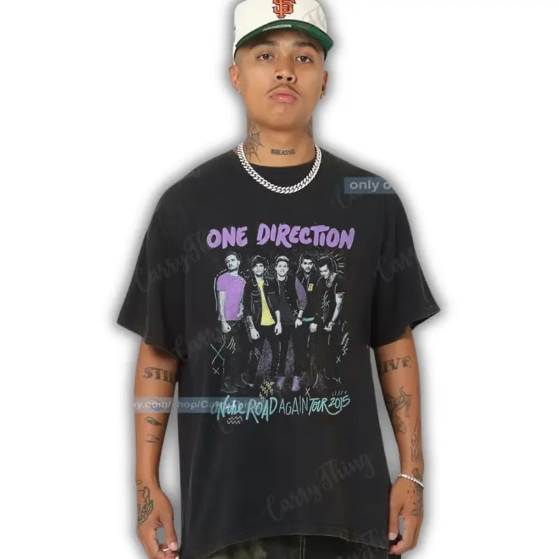 Heavy Metal Direction Shirt - Aqua Unisex Adult Tee T-shirt Short Sleeve