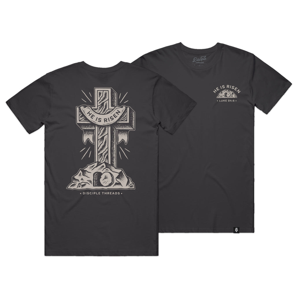 He Is Risen T-Shirt Hoodie, Sweatshirt | CoreVibeTees.com (Image 1)