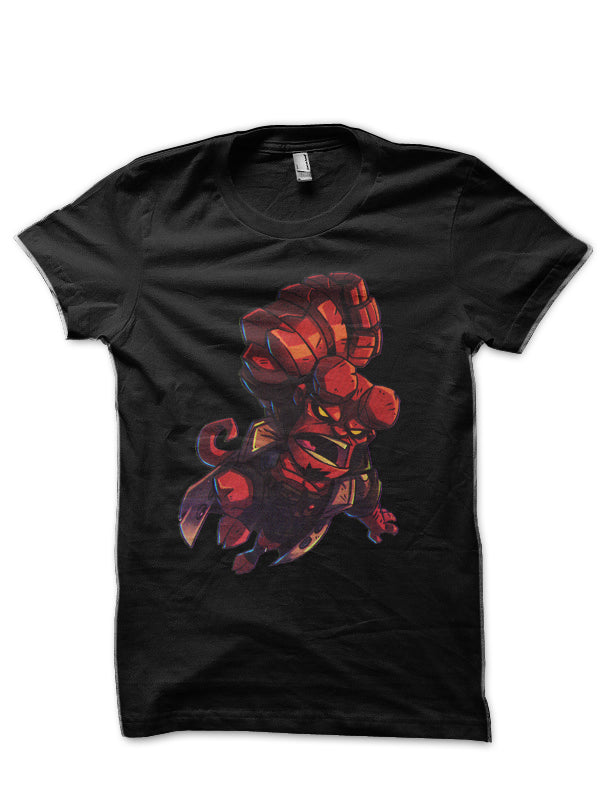 Hell Boy Black Half Sleeve T-Shirt Style006 Hoodie, Sweatshirt | CoreVibeTees.com