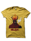 Hell Boy Yellow Half Sleeve T-Shirt Hoodie, Sweatshirt | CoreVibeTees.com