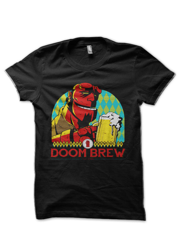 Hell Boy Black Half Sleeve T-Shirt Style001 Hoodie, Sweatshirt | CoreVibeTees.com