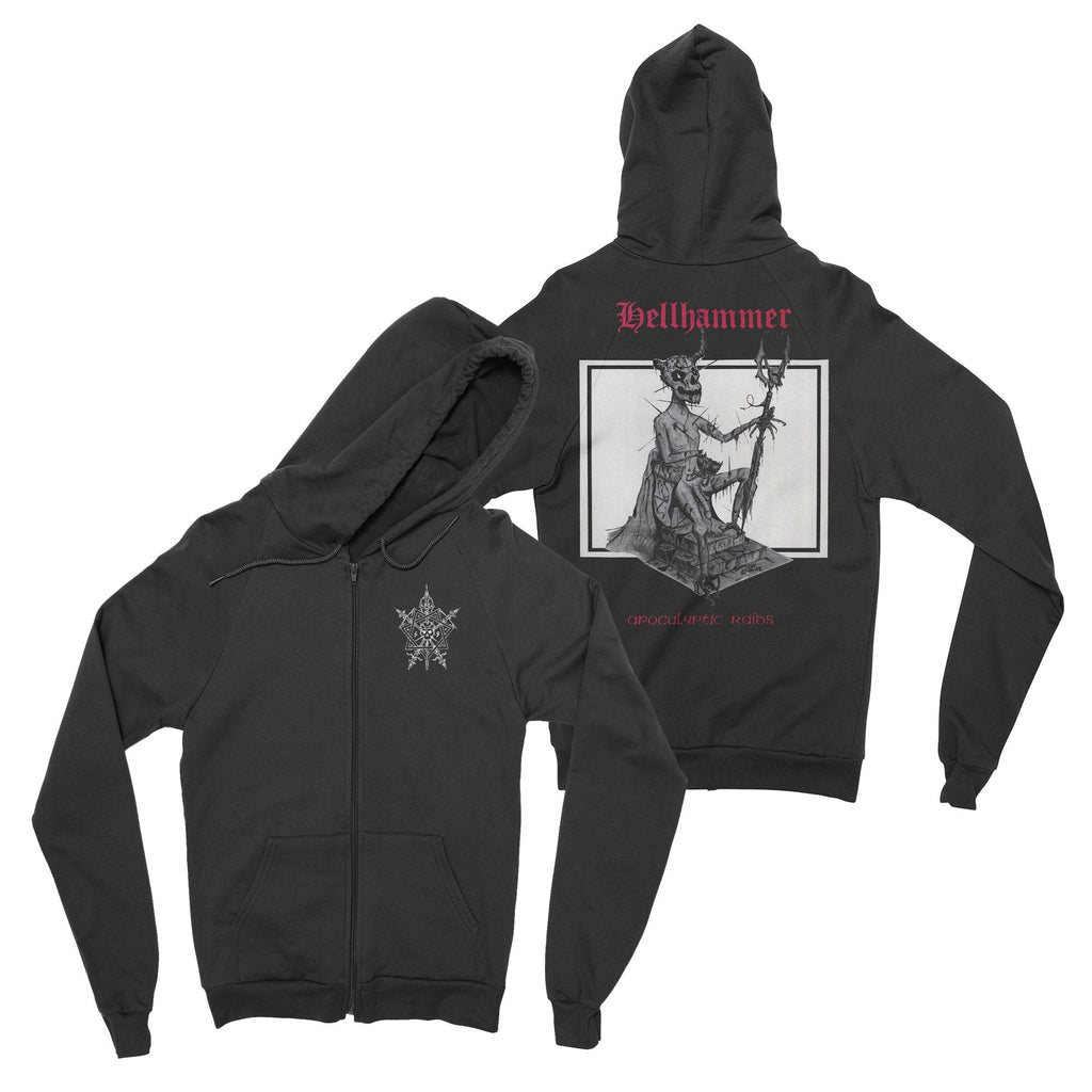 Hellhammer - Apocalyptic Raids zip-up hoodie T-Shirts, Sweatshirt | CoreVibeTees.com (Image 1)