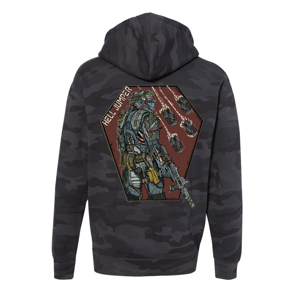 Hell Jumper Hoodie T-Shirts, Sweatshirt | CoreVibeTees.com (Image 1)