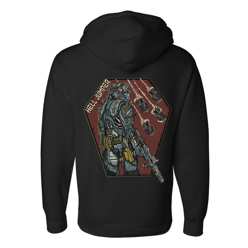 Hell Jumper Hoodie T-Shirts, Sweatshirt | CoreVibeTees.com (Image 2)