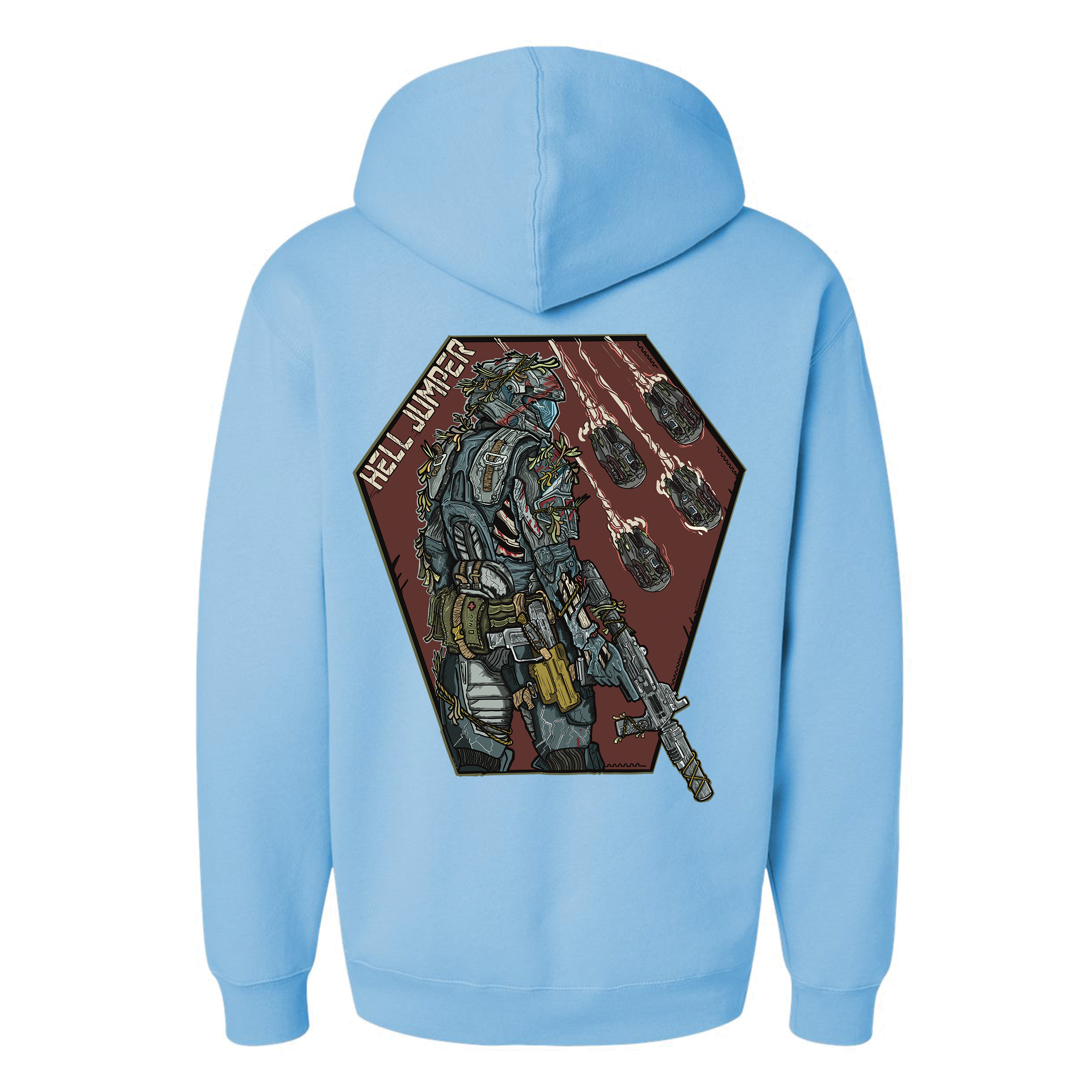 Hell Jumper Hoodie T-Shirts, Sweatshirt | CoreVibeTees.com (Image 3)