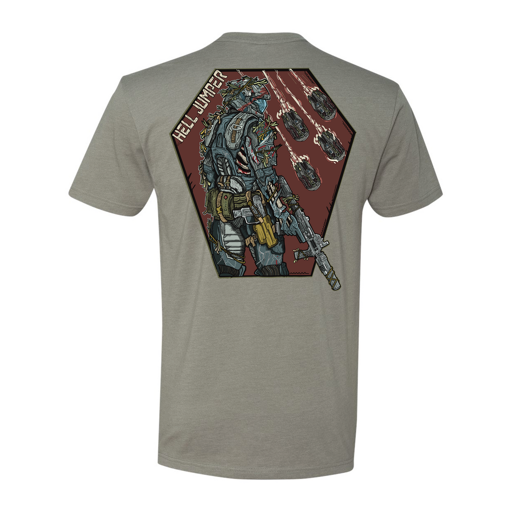 Hell Jumper Tee Hoodie, Sweatshirt | CoreVibeTees.com (Image 4)