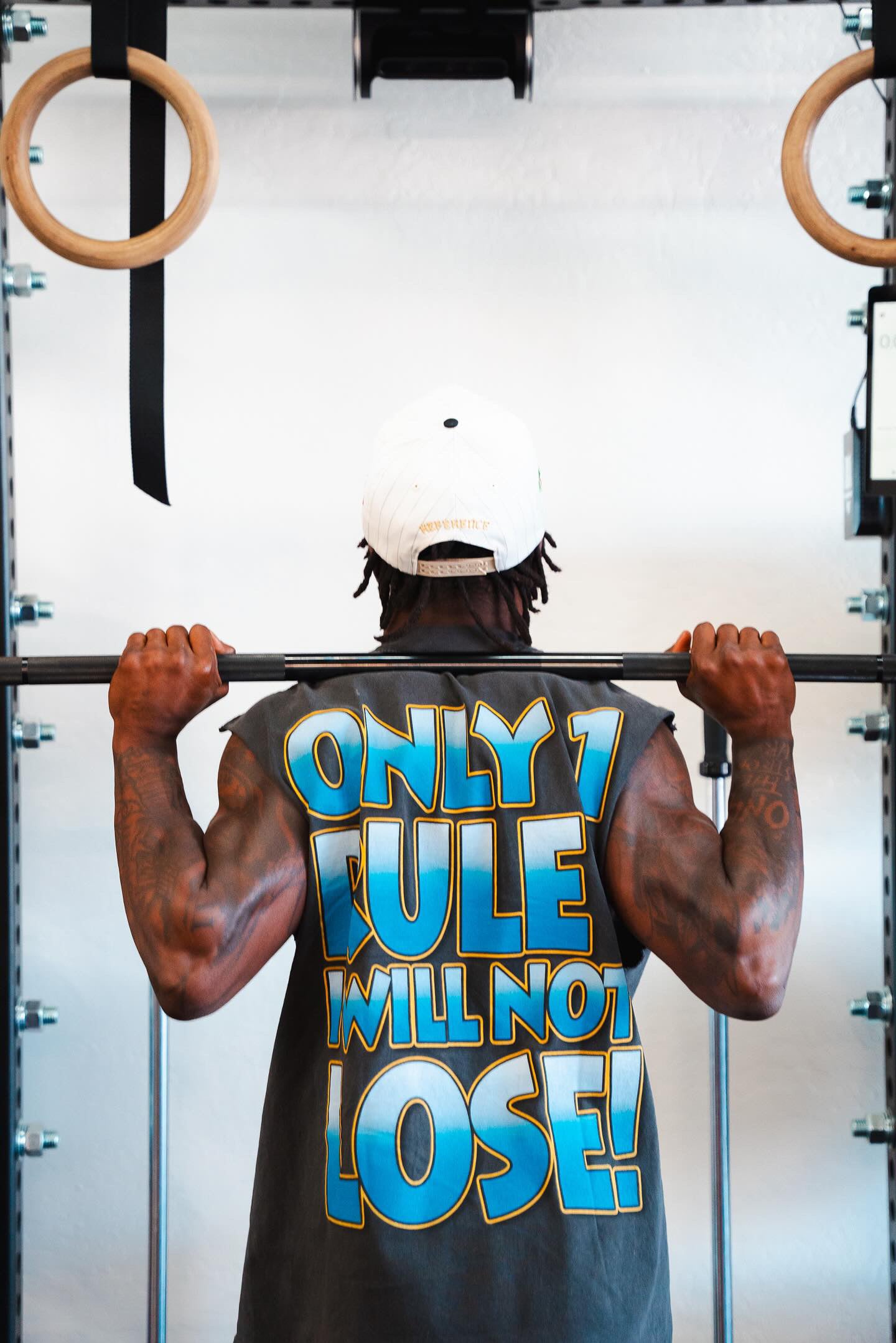 I WILL NOT LOSE CUTOFF TEE Hoodie, Sweatshirt | CoreVibeTees.com (Image 2)