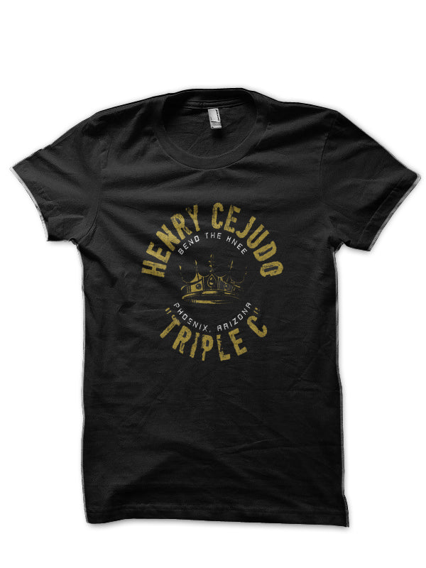Henry Cejudo Black T-Shirt Hoodie, Sweatshirt | CoreVibeTees.com