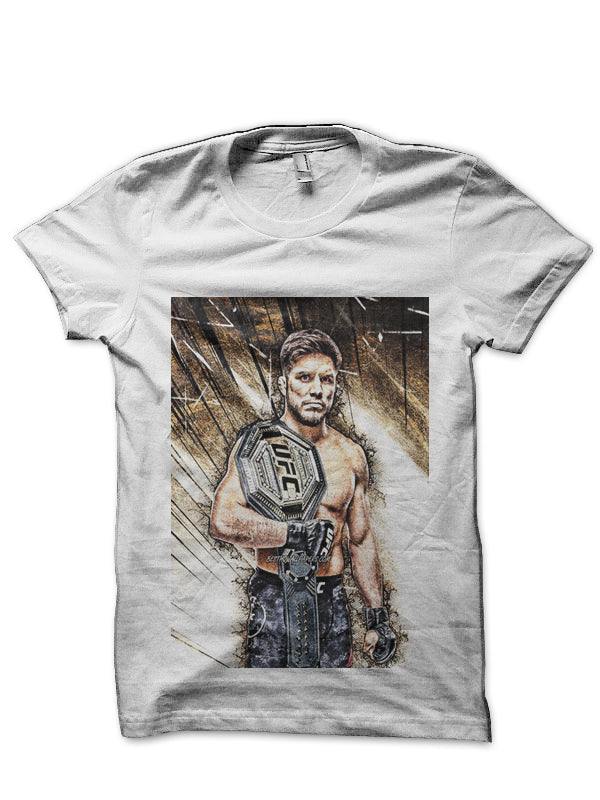 Henry Cejudo White T-Shirt Style001 Hoodie, Sweatshirt | CoreVibeTees.com