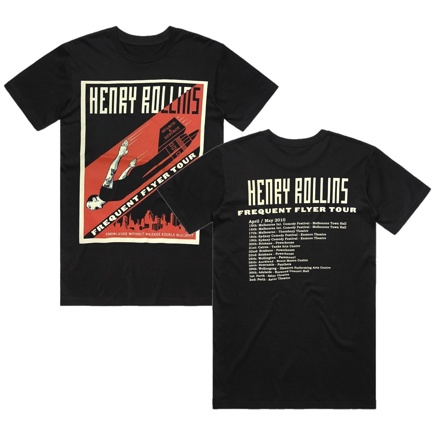 Frequent Flyer Tour 2010 T-Shirt (Black) Hoodie, Sweatshirt | CoreVibeTees.com