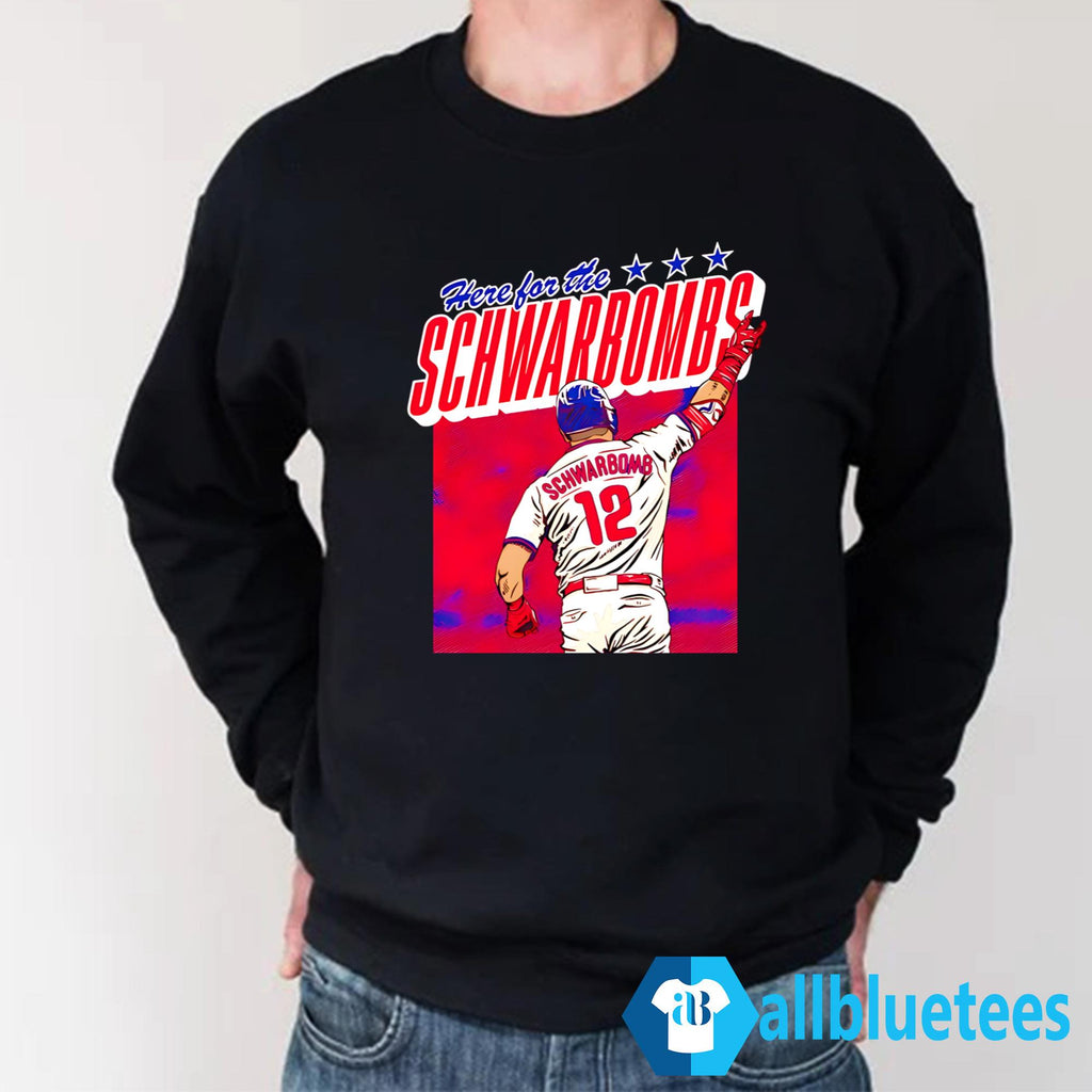 Here For The Schwarbomb Kyle Schwarber Shirt