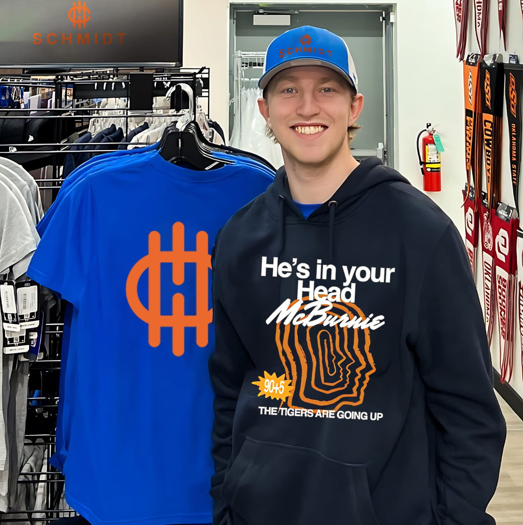 He’s in your head McBuruie the tigers are going up graphic shirt