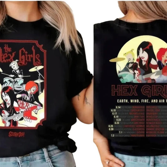 Hex Girls Retro T-shirt Collection For Fans