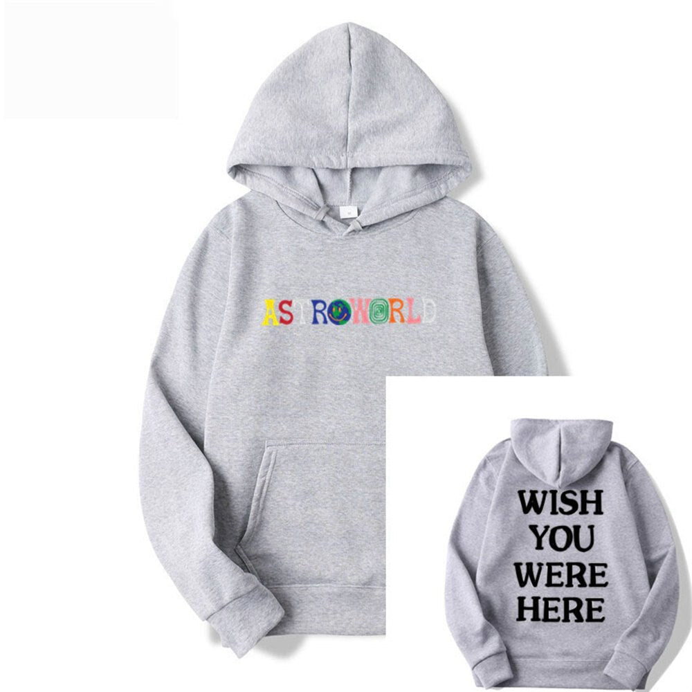 Travis Scott Astroworld Wish You Were Here Streetwear Hoodie T-Shirts, Sweatshirt | CoreVibeTees.com (Image 2)