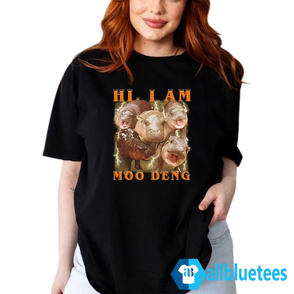 Hi I Am Moo Deng Shirt