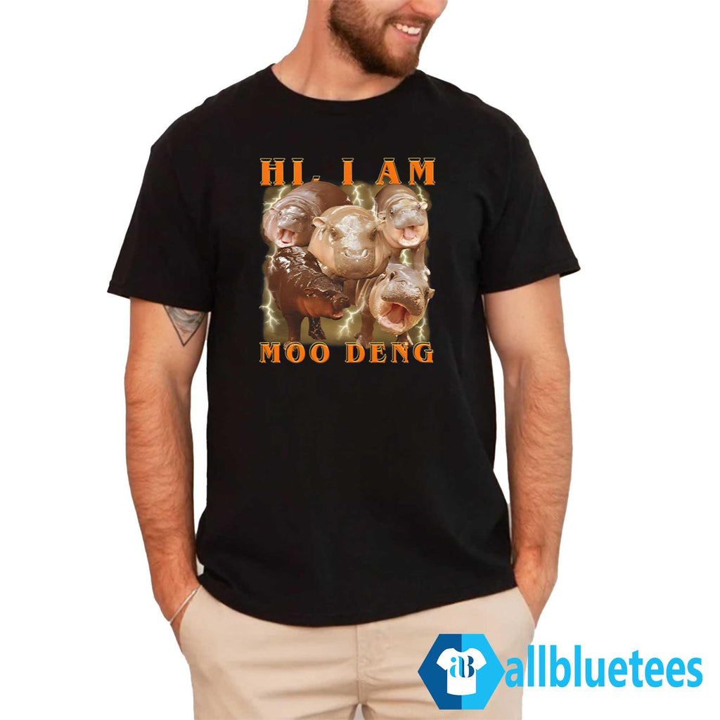 Hi I Am Moo Deng Shirt