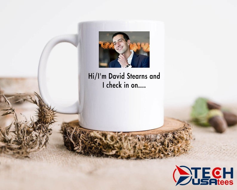 Hi I’m David Stearns and I check in on shirt
