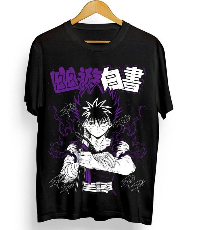 Hiei Yu Yu Hakusho Tshirt Kuwabara Kurama Yusuke Hiel Anime Manga Black Shirt Sweatshirt, Hoodie, Comfort Colors